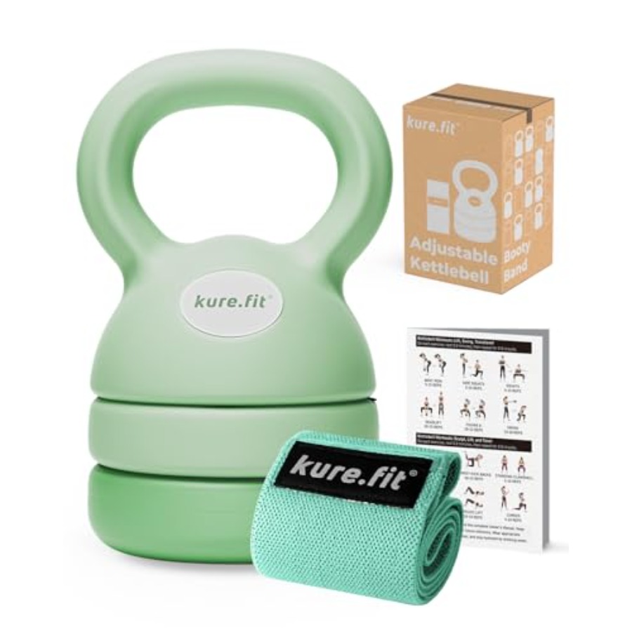 Home Gym Kettlebells - Adjustable Kettlebell 5 lb-12 lb Fabric
