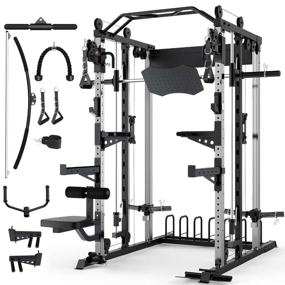 Home Gym Lat Pulldown - Smith Machine Home Gym Strength Training