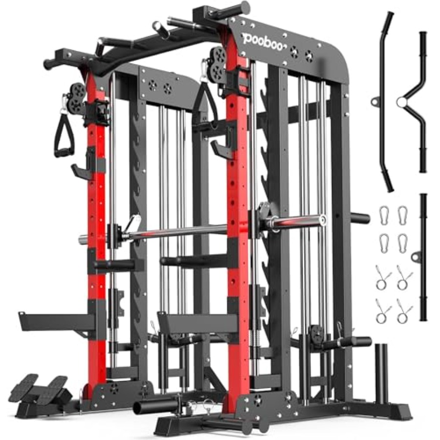 Home Gym Cable Pulley System - Home Gym Power Cage 2000LB Squat