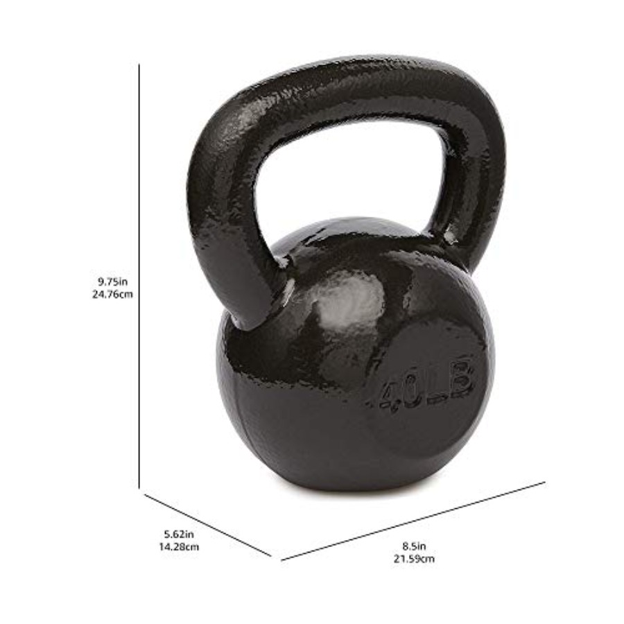Basics Cast Iron Kettlebell fo - Home Gym Kettlebells ulasan dan harga