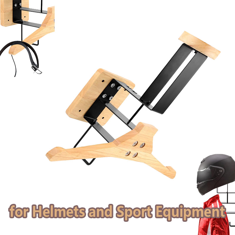 Wood Motorcycle Helmet Holder  - Home Gym Ideas ulasan dan harga