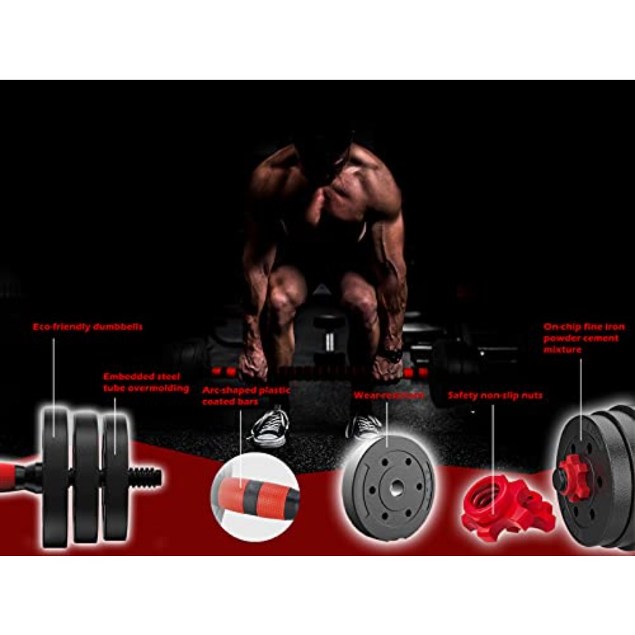 Adjustable Dumbbells Weight Se - Home Gym Used ulasan dan harga
