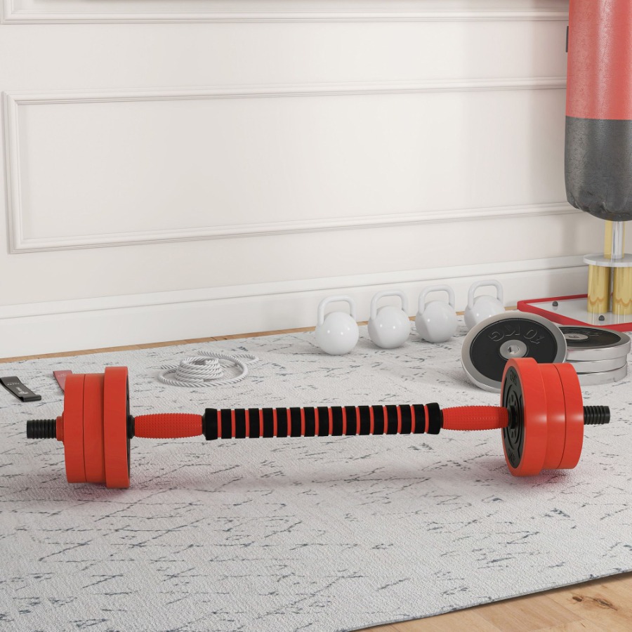 4-in-1 Adjustable Weights Dumb - Home Gym Used ulasan dan harga