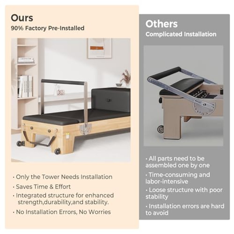 Pilates Reformer for Home Gym  - Home Gym Jump Box ulasan dan harga