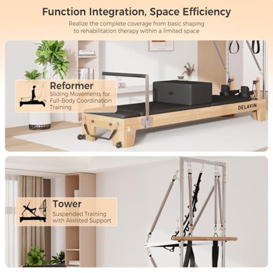Pilates Reformer for Home Gym  - Home Gym Jump Box ulasan dan harga