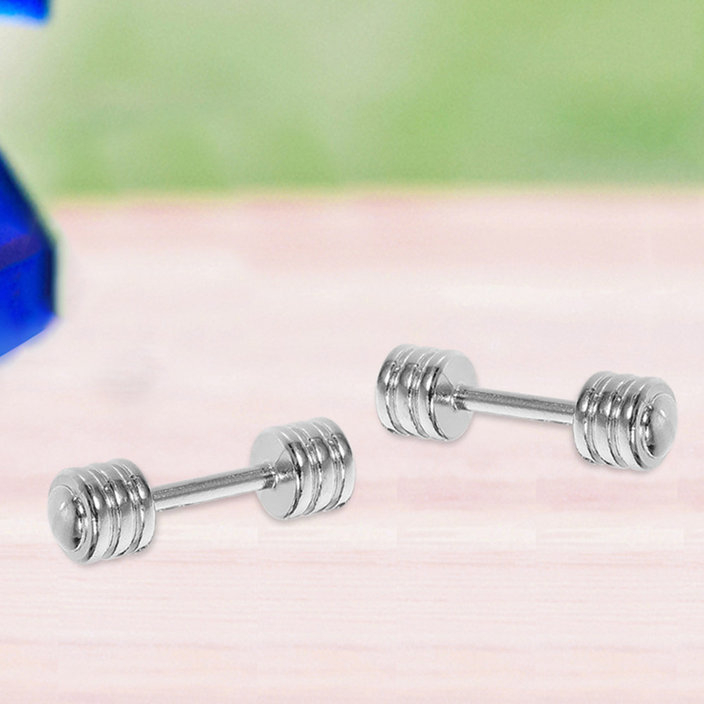4Pcs Miniature Barbell Accesso - Home Gym Layout ulasan dan harga