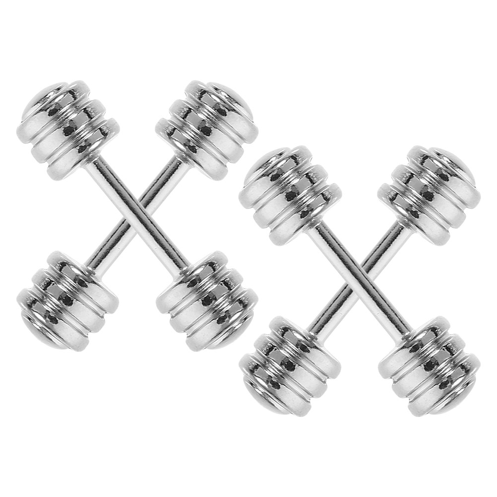 4Pcs Miniature Barbell Accesso - Home Gym Layout ulasan dan harga