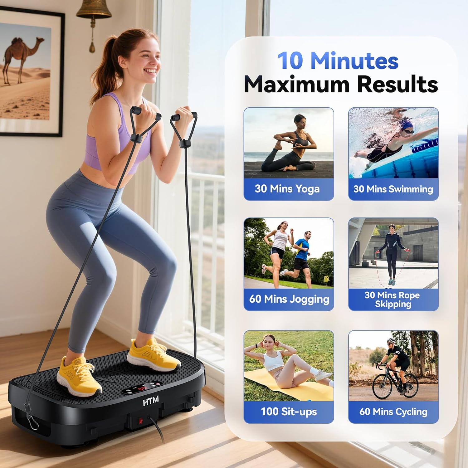 Vibration Plate Fat Burning Fi - Home Gym Ideas ulasan dan harga
