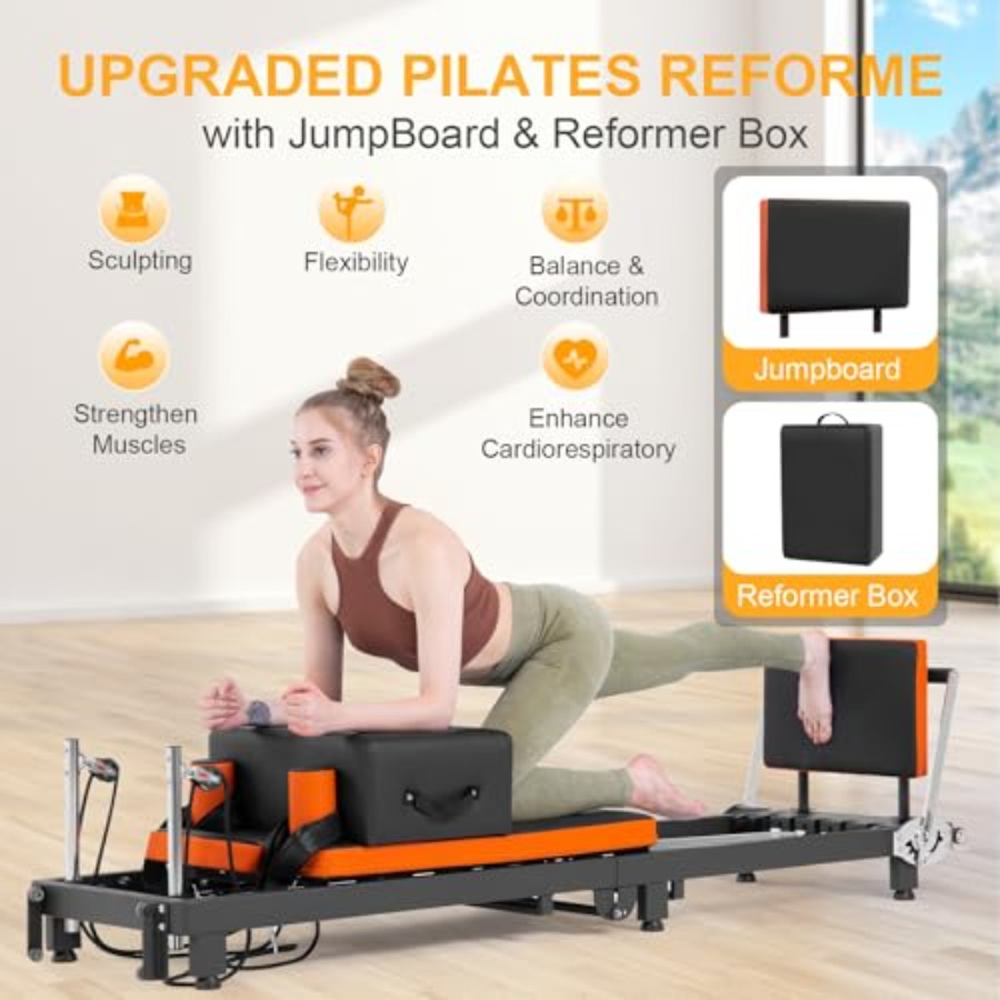Home gym Pilates reformer mach - Home Gym Jump Box ulasan dan harga