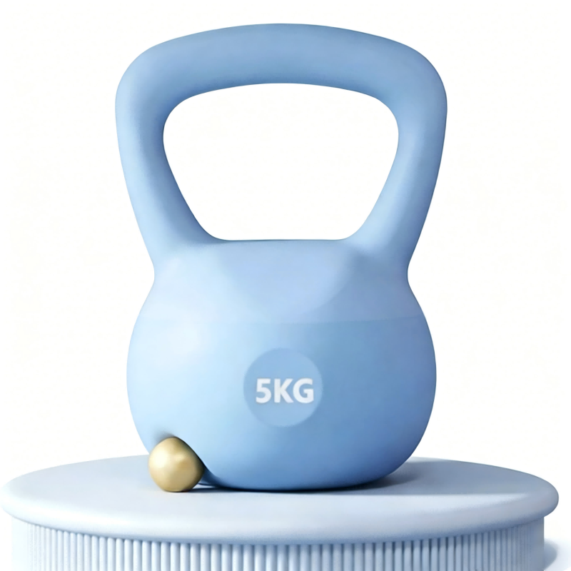 5KG PVC Kettlebell Non-Slip Gr - Home Gym Kettlebells ulasan dan harga