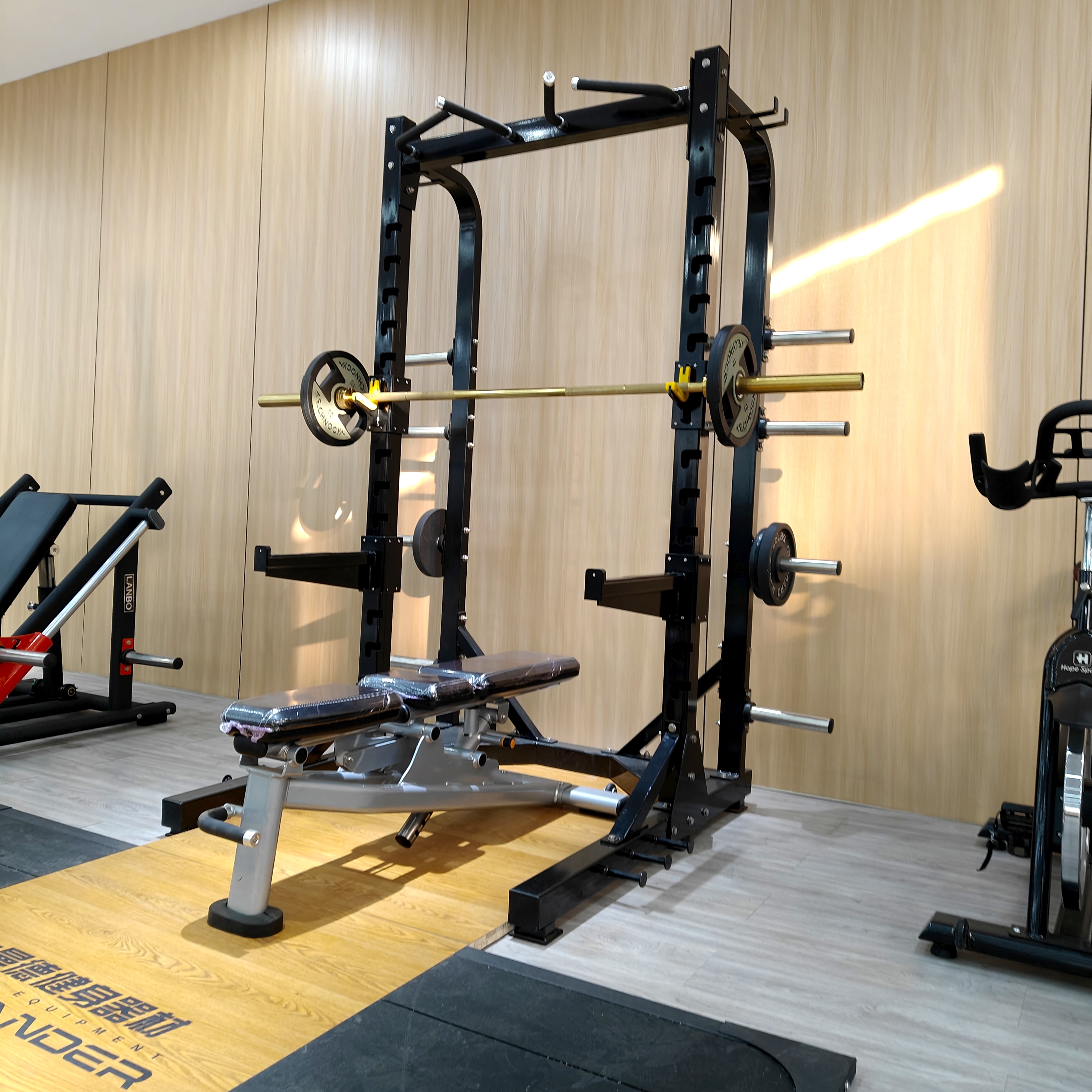 Commercial Power Half Rack Hom - Home Gym Half Rack ulasan dan harga