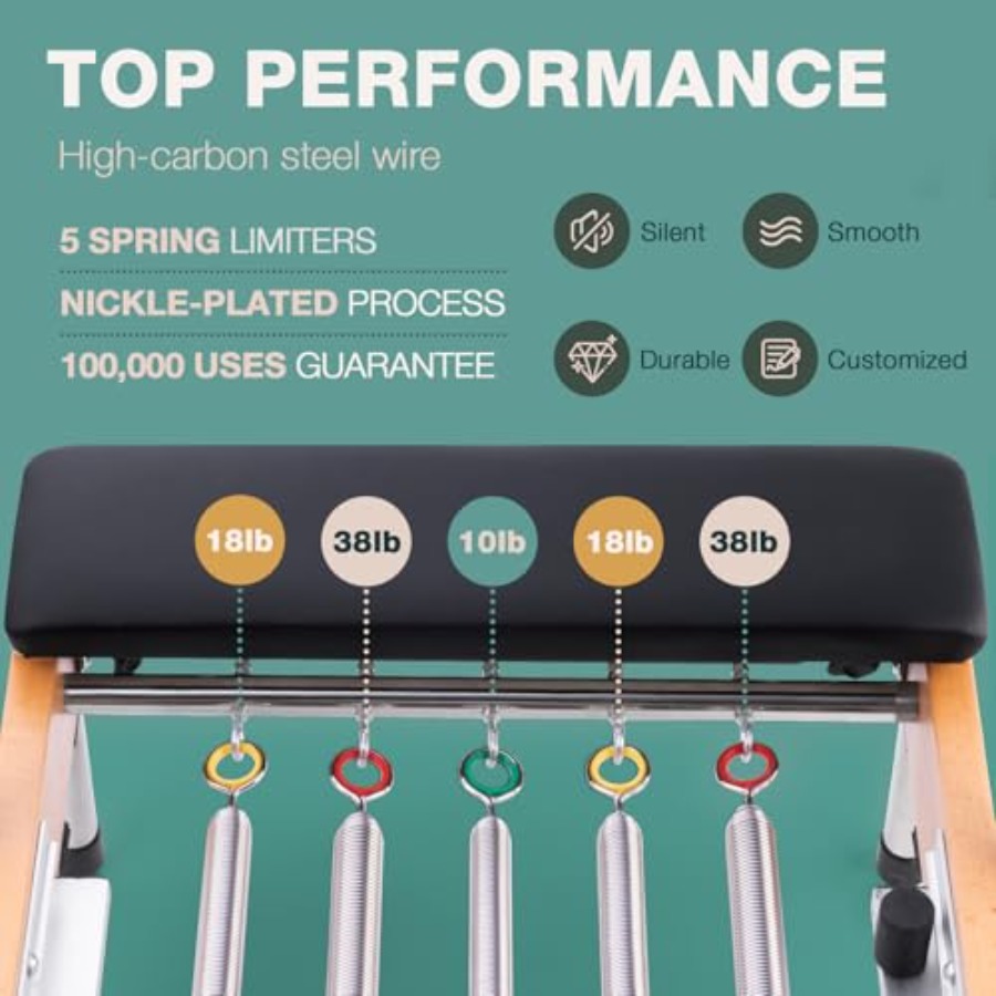 Pilates Reformer Machine for g - Home Gym Jump Box ulasan dan harga
