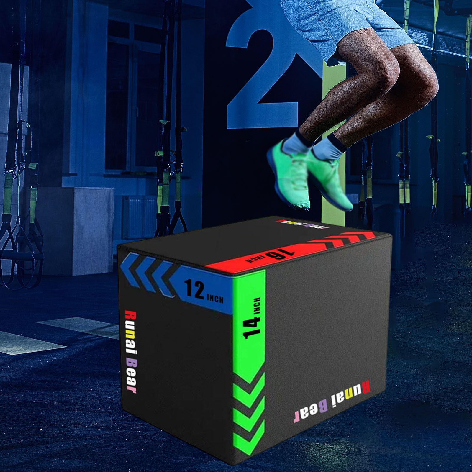 Training Jump Box Shockproof N - Home Gym Jump Box ulasan dan harga