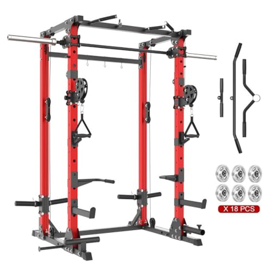 Smith Machine 5 in 1 Heavy-Dut - Home Gym One Machine ulasan dan harga