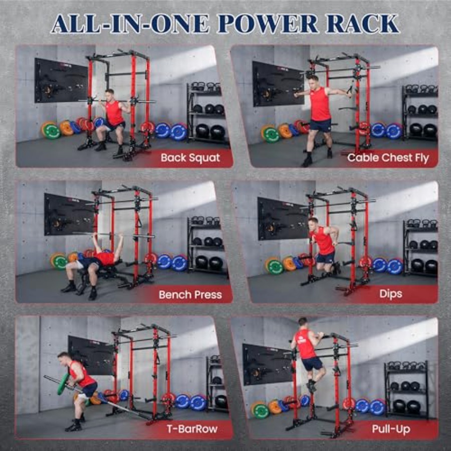 Smith Machine 5 in 1 Heavy-Dut - Home Gym One Machine ulasan dan harga