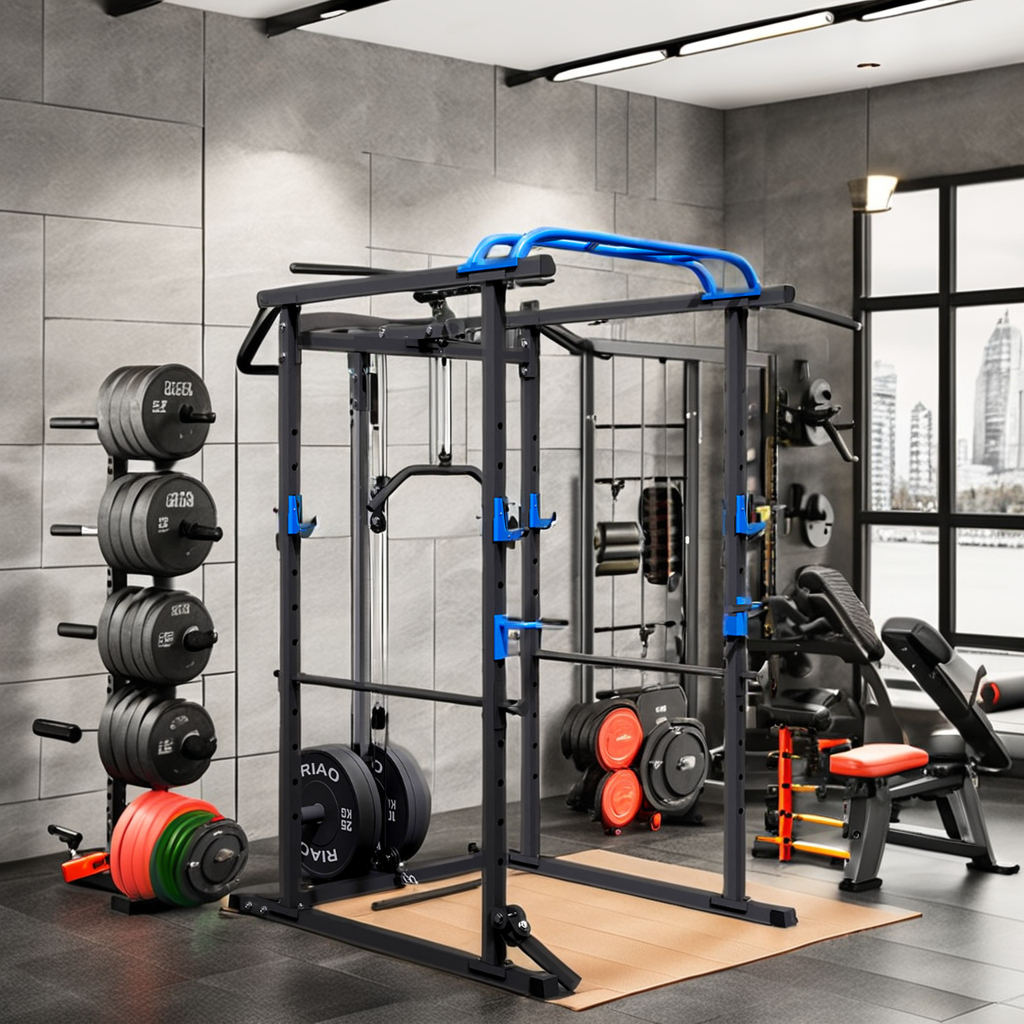 Factory-Designed Half Rack Hom - Home Gym Half Rack ulasan dan harga