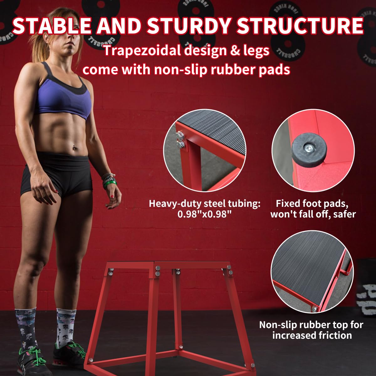Metal Plyometric Jumping Box,  - Home Gym Jump Box ulasan dan harga