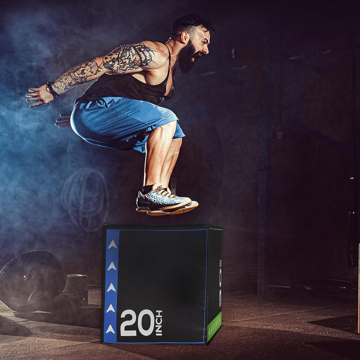 3-in-1 Foam Plyometric Jump Bo - Home Gym Jump Box ulasan dan harga