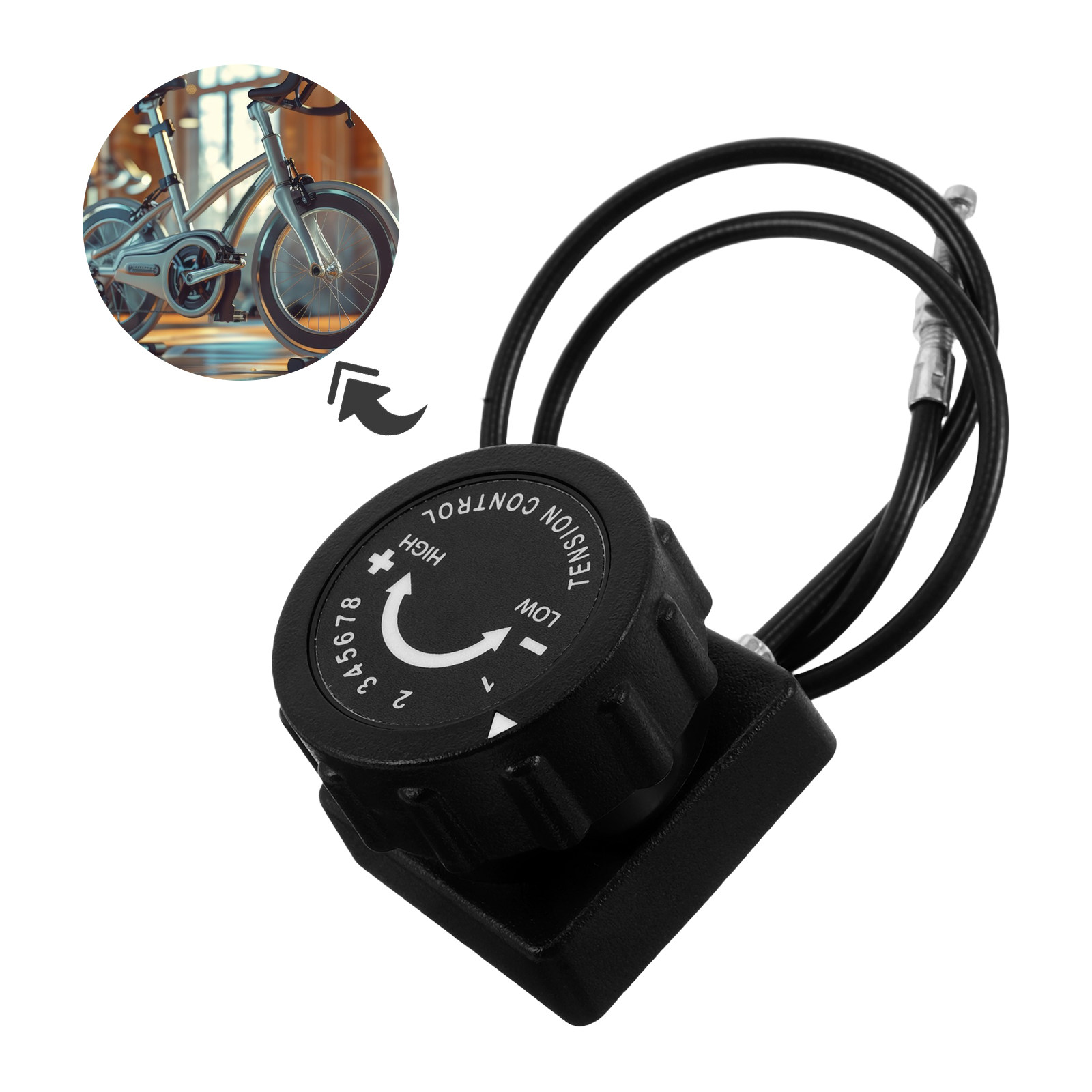 Exercise Bike Tension Controll - Home Gym Cable Pulley System ulasan dan harga