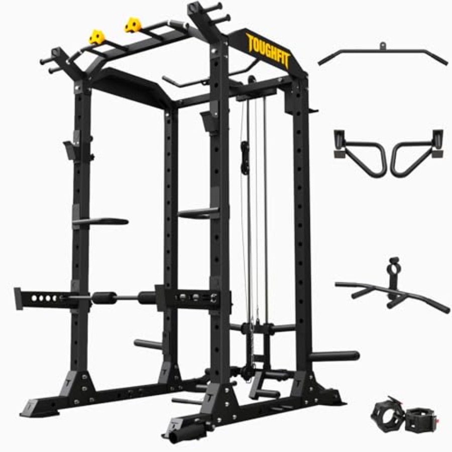 2024 Upgraded T2 Power Cage Mu - Home Gym Lat Pulldown ulasan dan harga