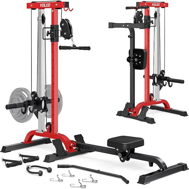 YOLEO Smooth Pulley System Pow - Home Gym Cable Pulley System ulasan dan harga