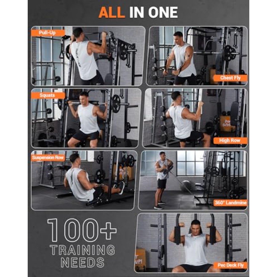Smith Machine Home Gym Squat R - Home Gym Lat Pulldown ulasan dan harga
