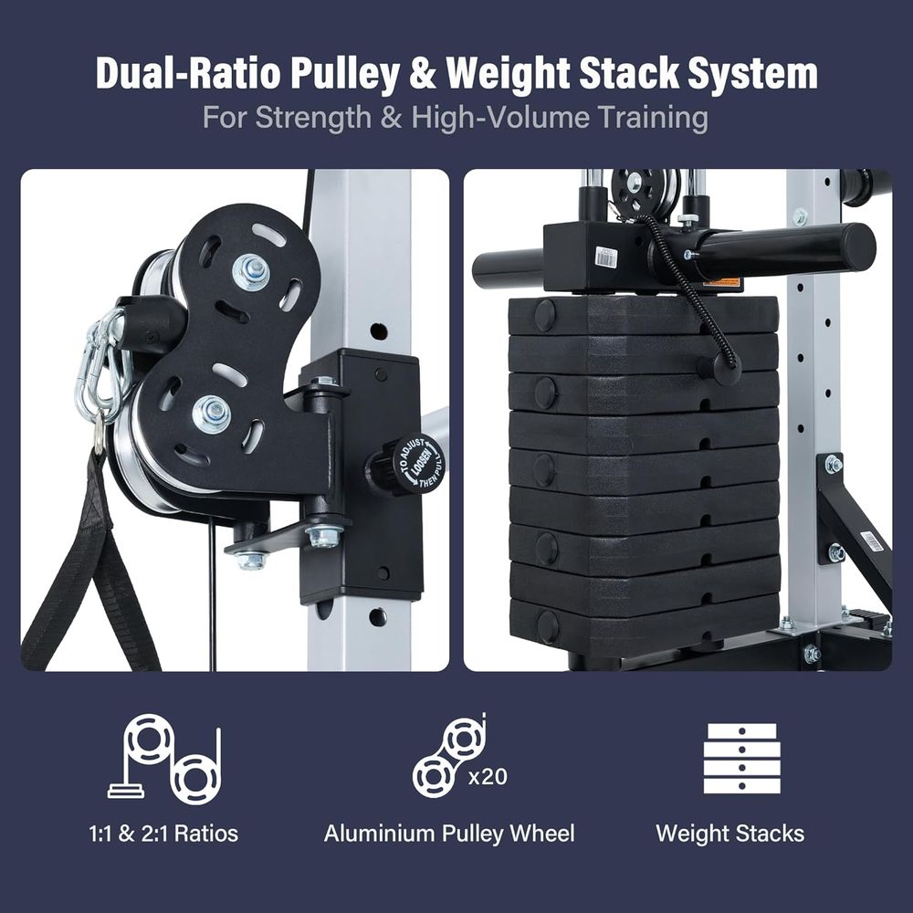 Drone MAX V Smith hine with We - Home Gym Lat Pulldown ulasan dan harga