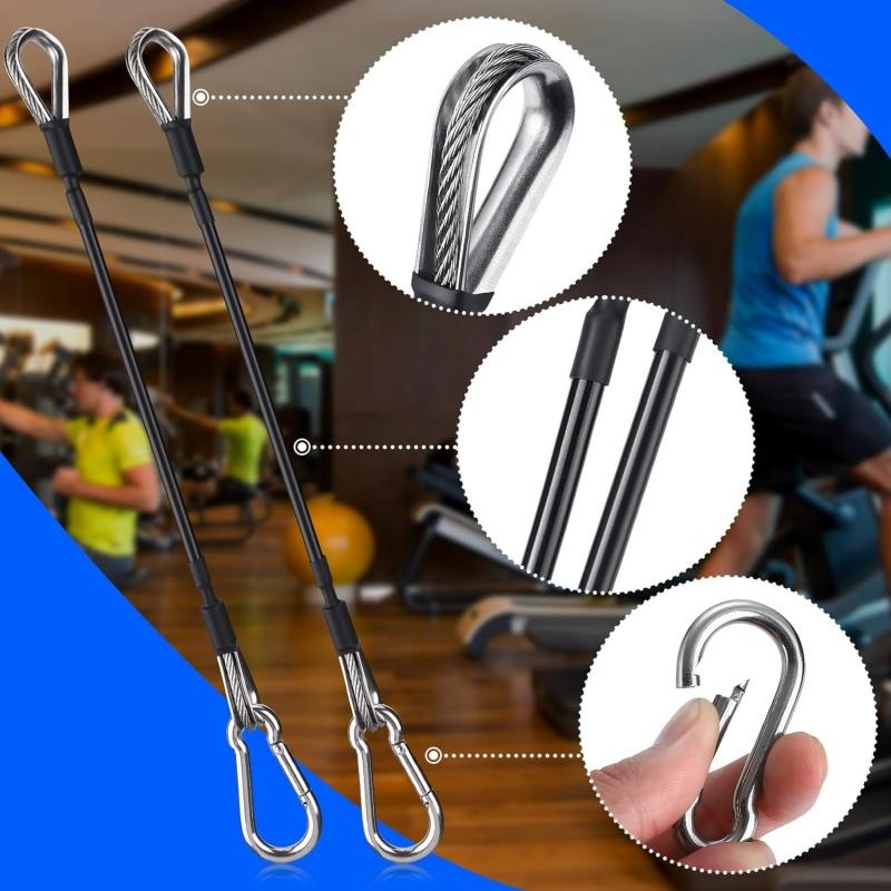 1/2Pcs Gym Cable Extension Com - Home Gym Lat Pulldown ulasan dan harga