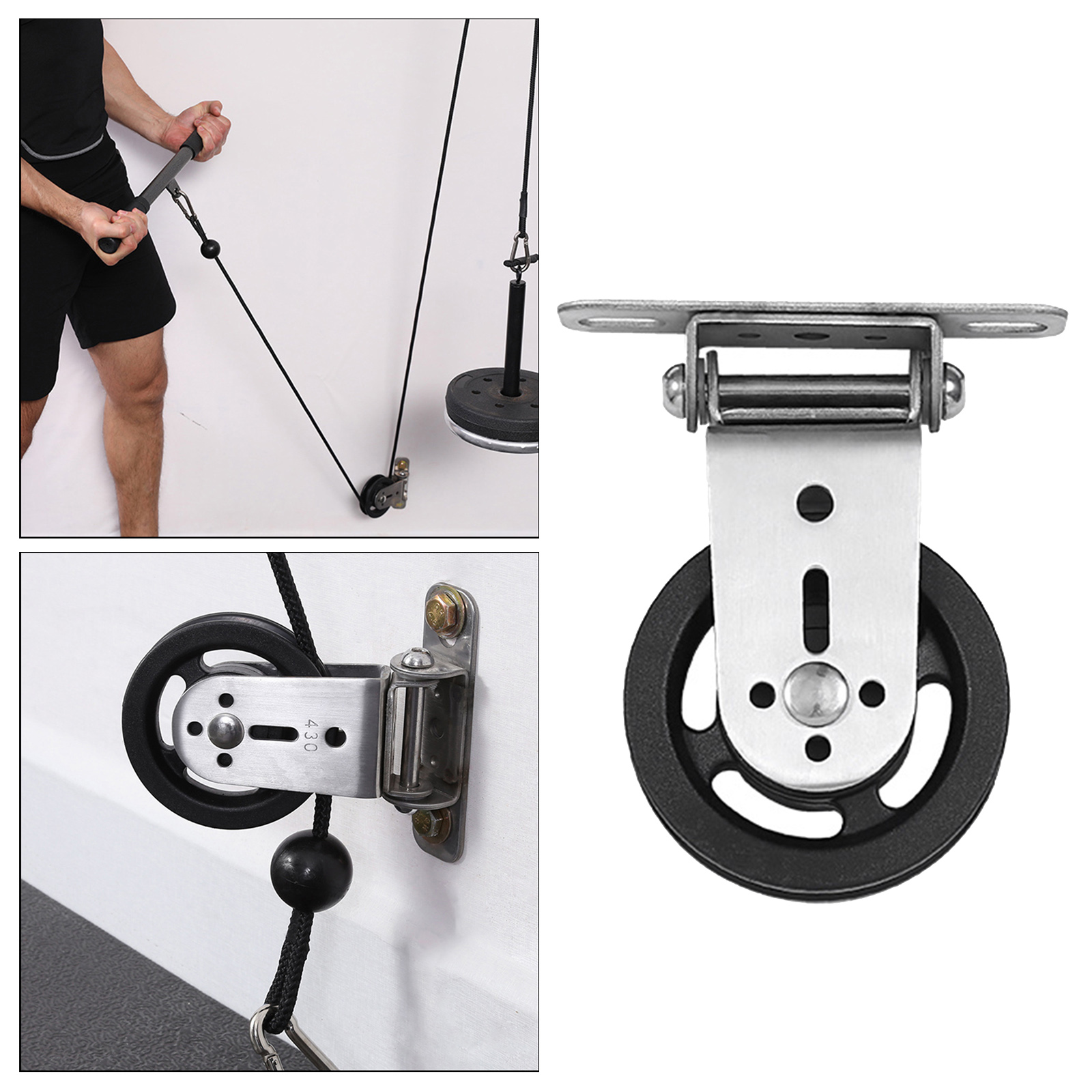 Gym Fitness Pulley Cable Syste - Home Gym Cable Pulley System ulasan dan harga