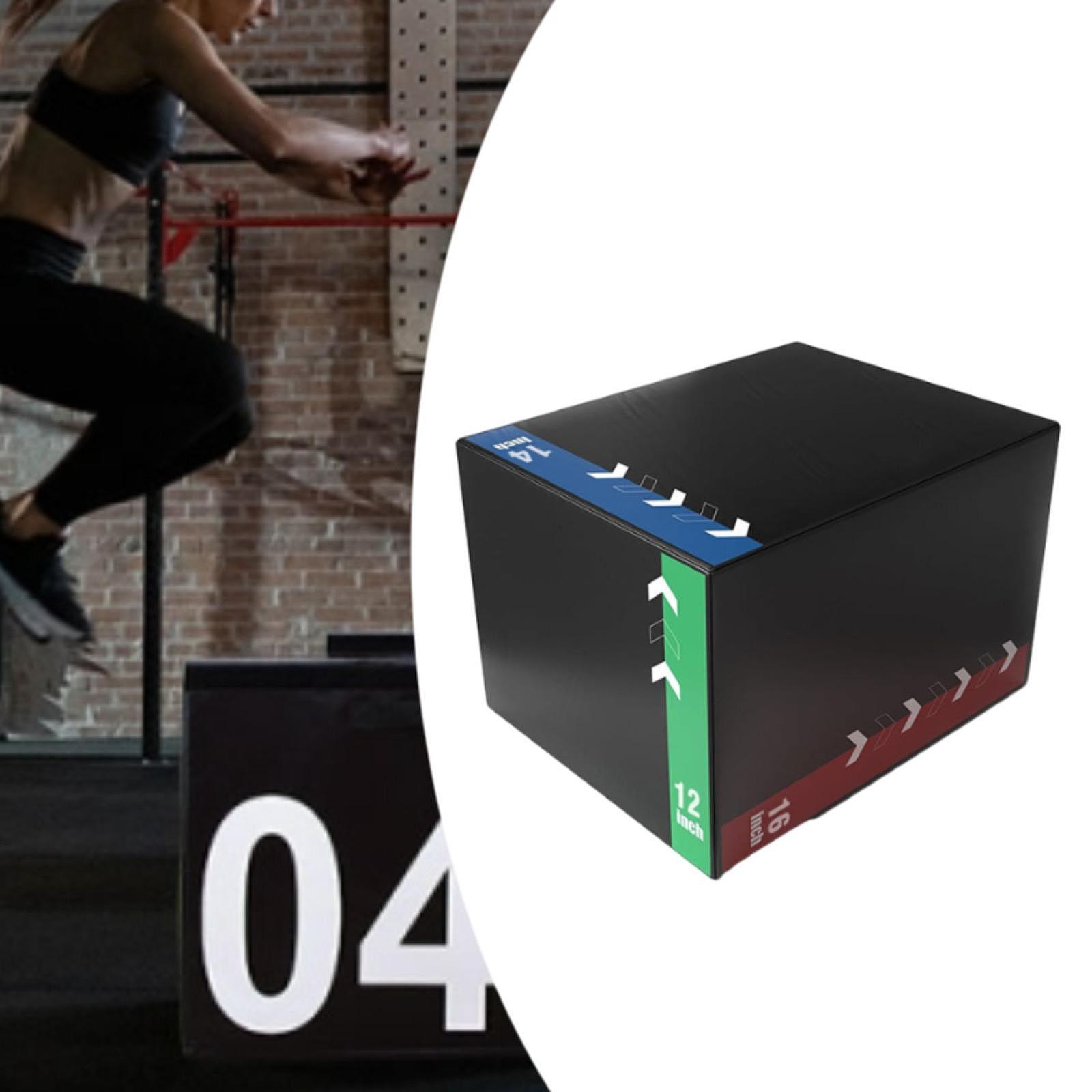 Plyo Jumping Exercise Box Port - Home Gym Jump Box ulasan dan harga