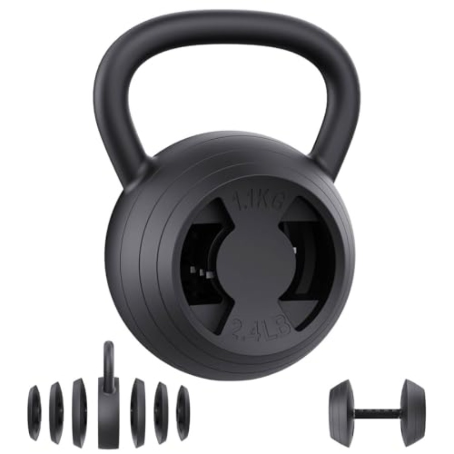 2-in-1 Adjustable Kettlebell 1 - Home Gym Kettlebells ulasan dan harga