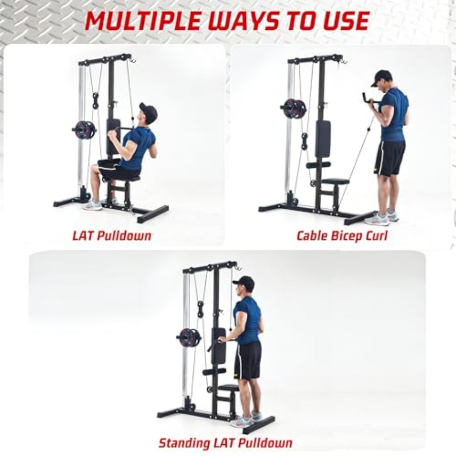 Multi-Functional LAT Pulldown  - Home Gym Lat Pulldown ulasan dan harga