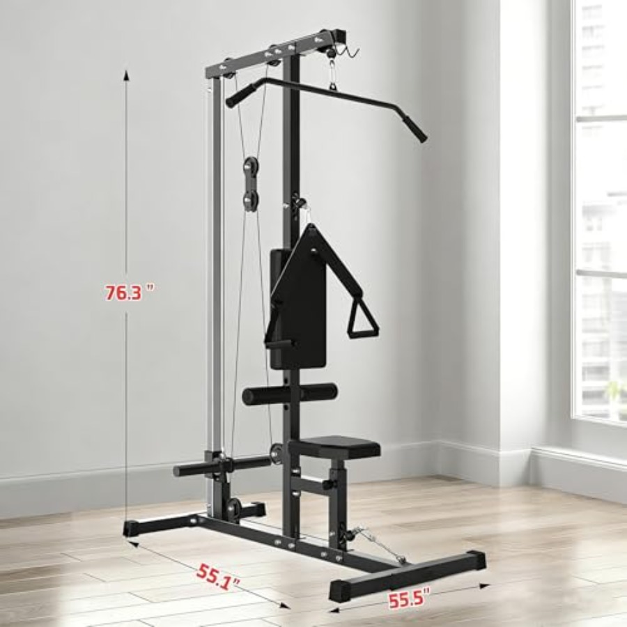 Multi-Functional LAT Pulldown  - Home Gym Lat Pulldown ulasan dan harga