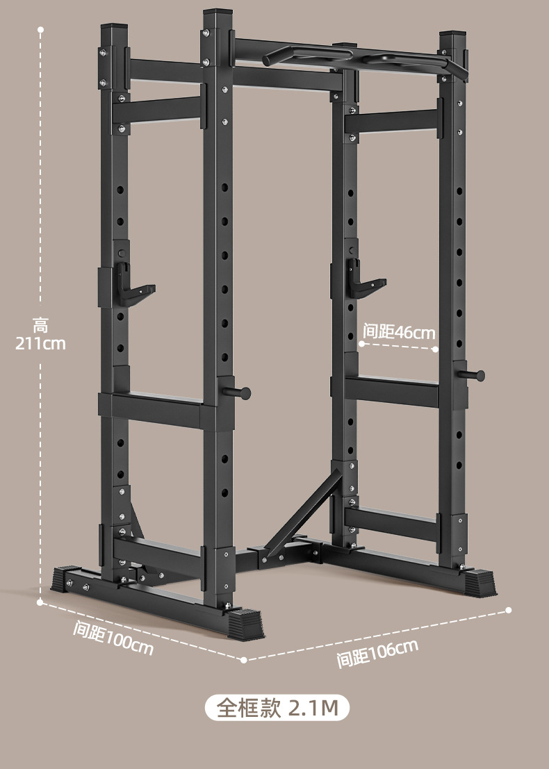 Gym Fitness Power Cage Power S - Home Gym Half Rack ulasan dan harga