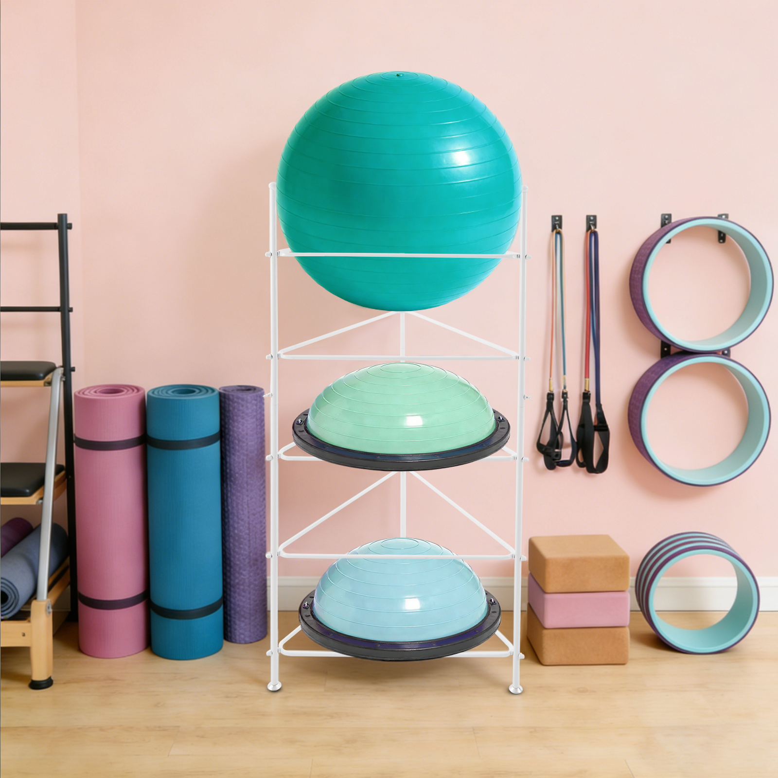 26.77*61.02'' 5-Tier Balance B - Home Gym Half Rack ulasan dan harga