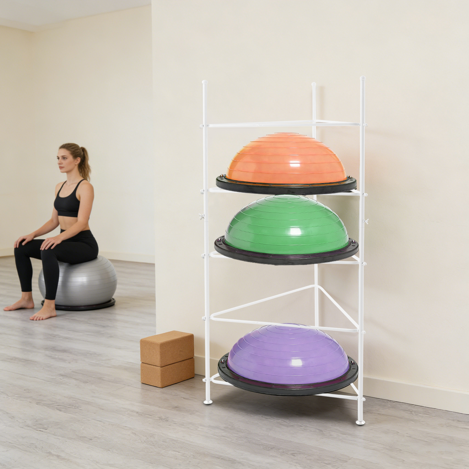26.77*61.02'' 5-Tier Balance B - Home Gym Half Rack ulasan dan harga