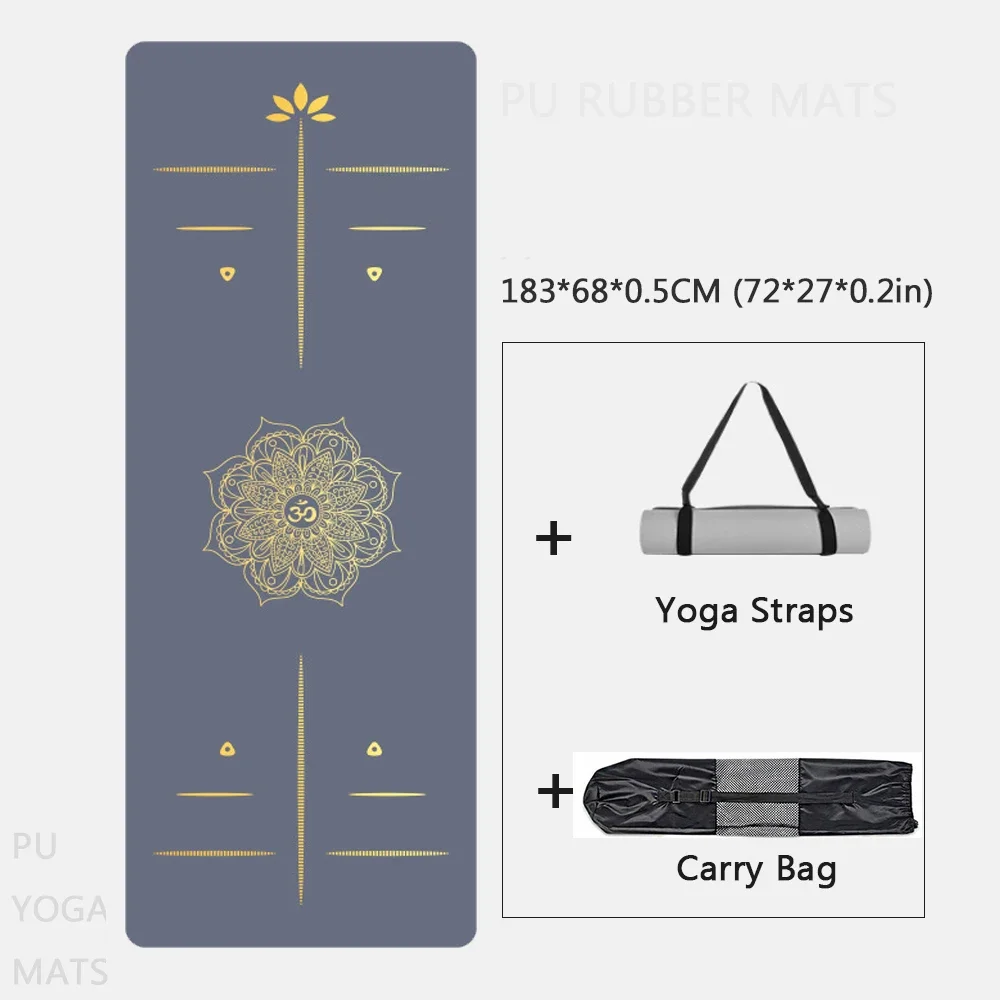 183cm Home Exercise PU Yoga Du - Home Gym Ideas ulasan dan harga