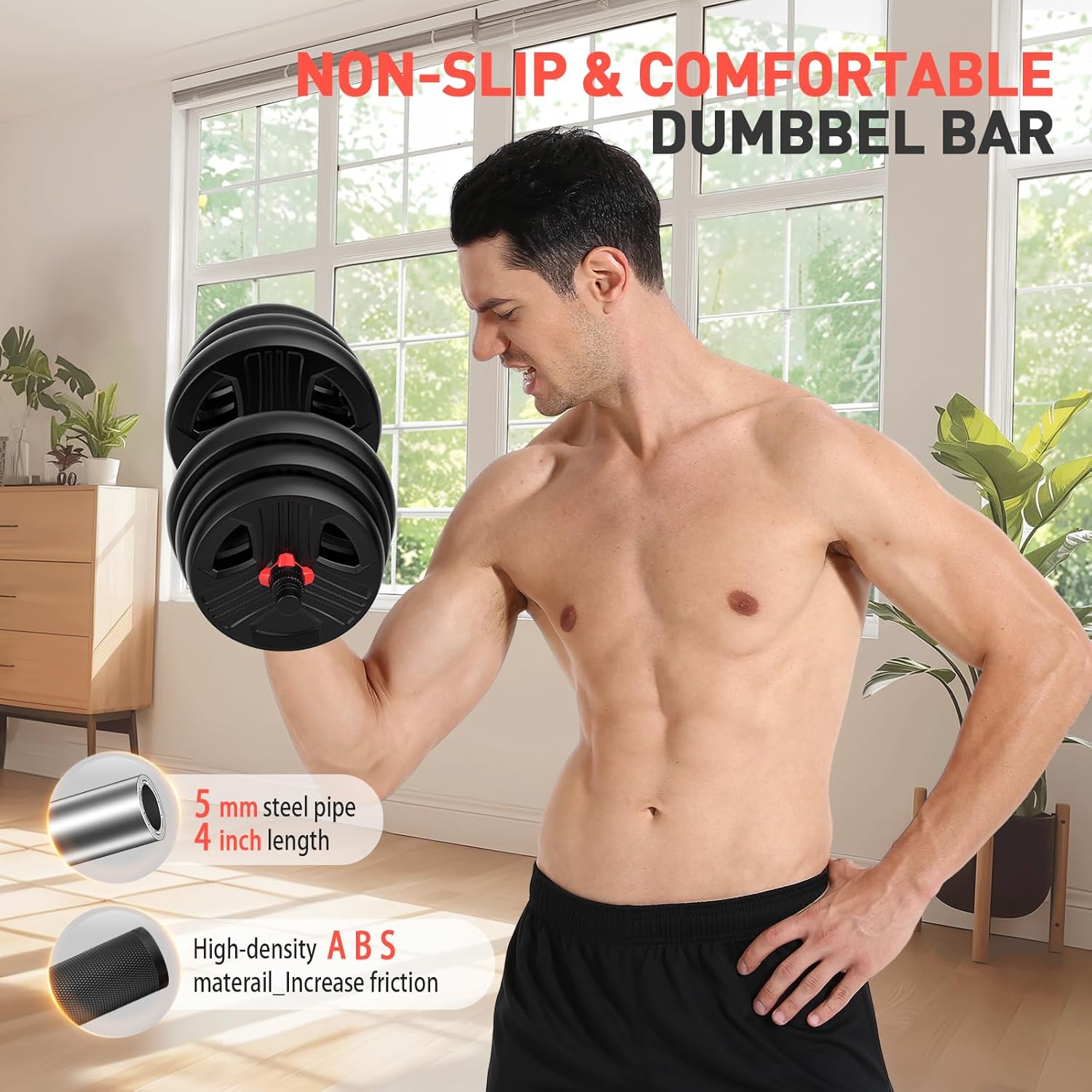 Adjustable Dumbbells,30lbs Fre - Home Gym Used ulasan dan harga
