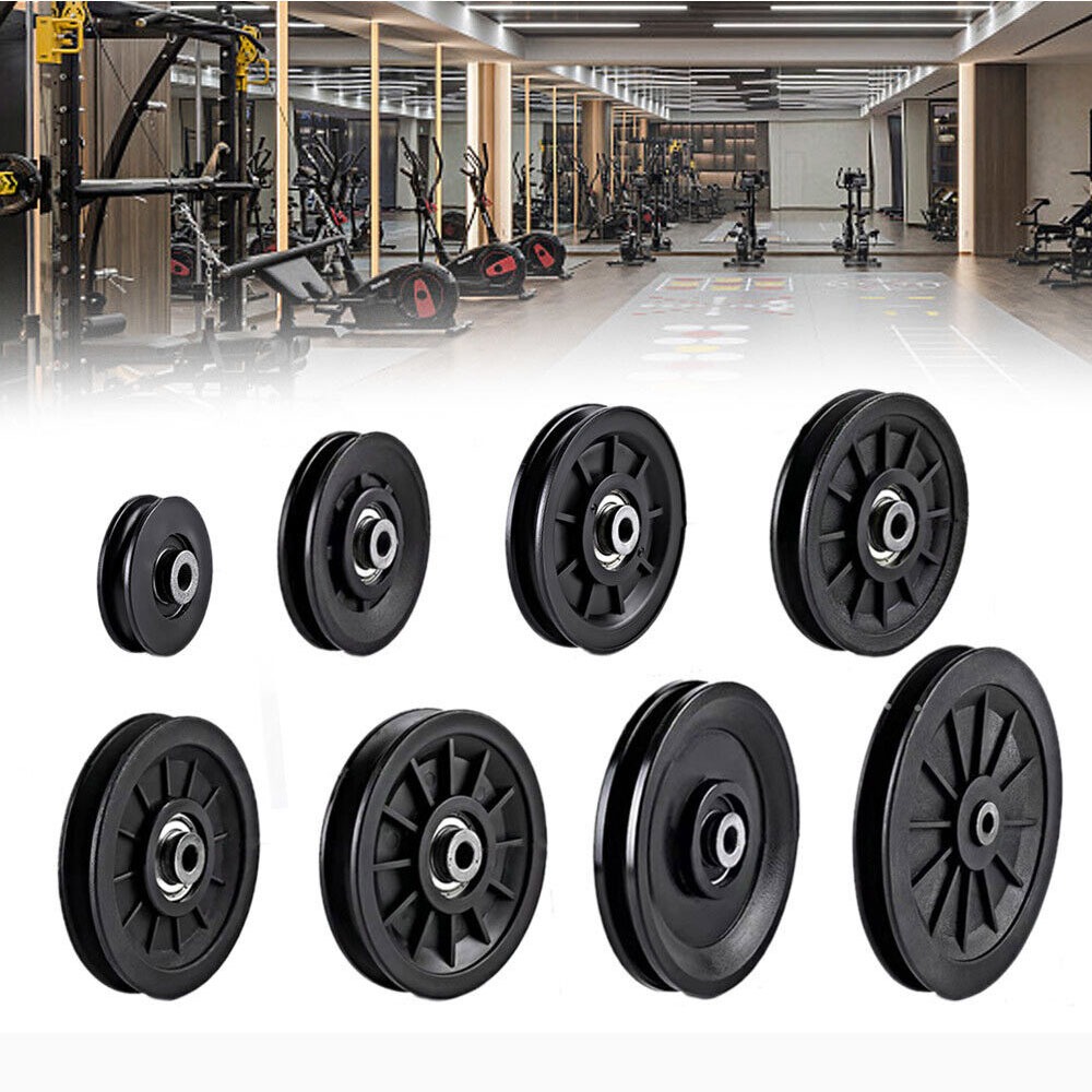 High Quality Black Nylon Beari - Home Gym Cable Pulley System ulasan dan harga